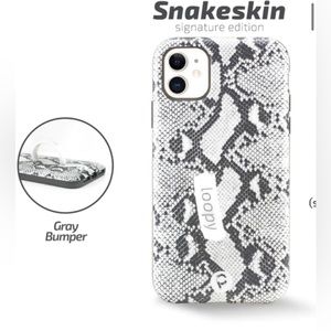 iPhone 11 LOOPY CASE in Snakeskin